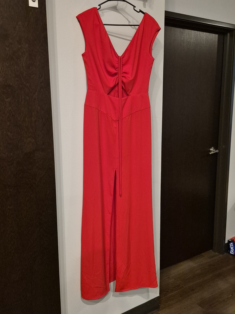 Lovers + Friends Red V-Back Maxi Dress